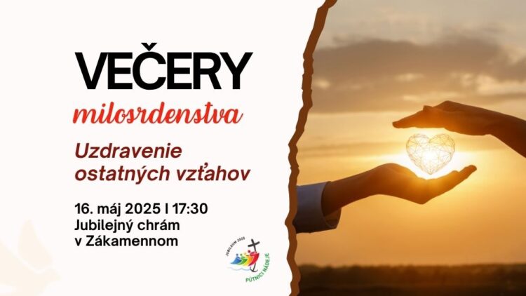 Večery milosrdenstva – Zákamenné